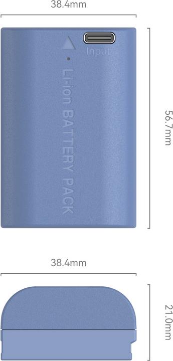 Immagine prodotto SmallRig 4264 LP E6NH USB C (Accumulatore di carica elettrica)