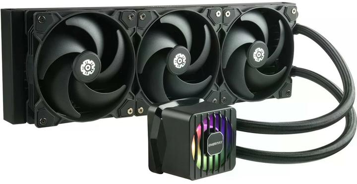 Image du produit Enermax LIQMAXFLO SR 360mm CPU AIO Liquid Cooler - Xtreme Double Chambre PWM Pump