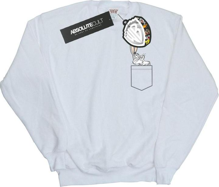 Image du produit Looney Tunes - Sweat BUGS BUNNY FAUX POCKET - Homme (M)