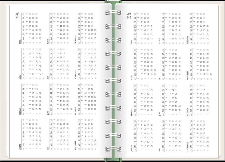 Produktbild Terminplaner 2025 Happymacher (10 x 15,5 cm, Harter Einband, Deutsch)