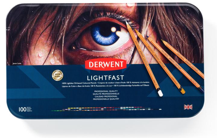 Produktbild Derwent Lightfast Buntstifte (Mehrfarbig, 100 x)