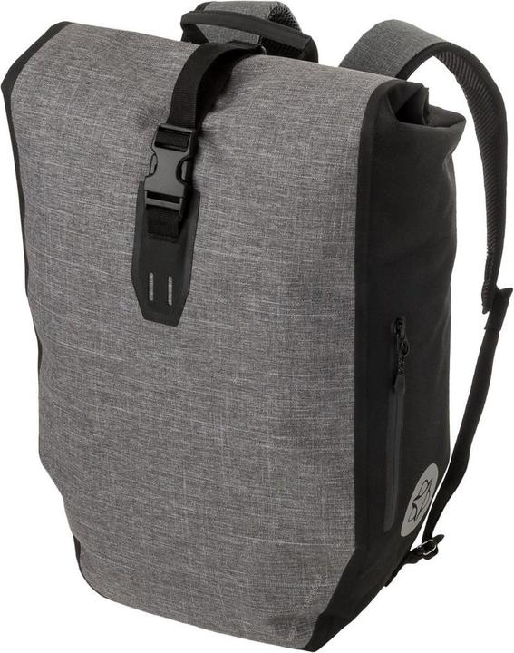 Agu Clean Single Bicycle Bag/Backpack Shelter Click'ngo Large - Grey - 21l (21 l, Sacoches)