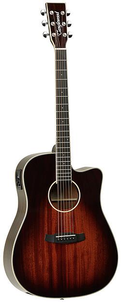 Produktbild Tanglewood Chitarra Acustica TW5 E AVB Winterleaf (E-Gitarre, Mahagoni, Solid Mahogany, Eboncore, Techwood)