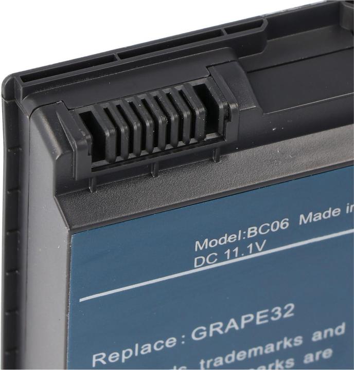 Actual product image Acer Aspire 5520 battery (6 Cells, 4400 mAh)