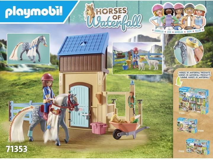 Produktbild Playmobil Amelia & Whisper mit Pferdebox (71353, Playmobil Horses of Waterfall)