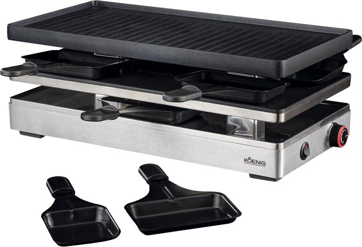 Produktbild Koenig Pizza-Raclette-Grill 4-in-1