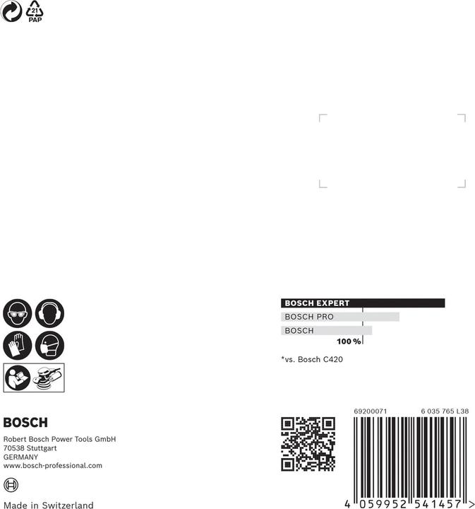 Actual product image Bosch Professional Zubehör Expert C470 (120)