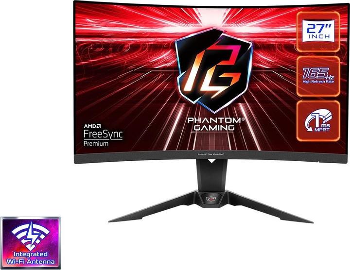 Actual product image AsRock Phantom Gaming PG27Q15R2A (2560 x 1440 pixels, 27")