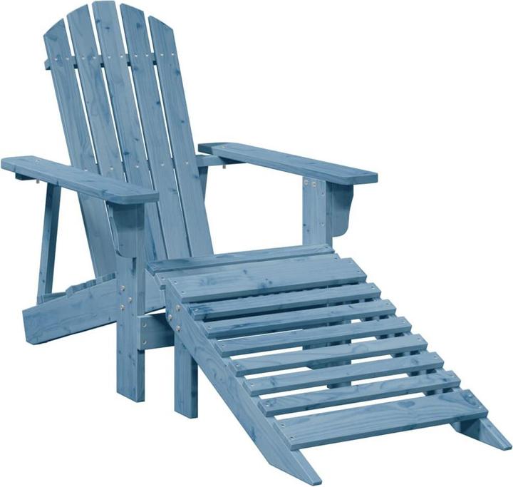 Produktbild VidaXL Adirondack-Stuhl mit Fussstütze