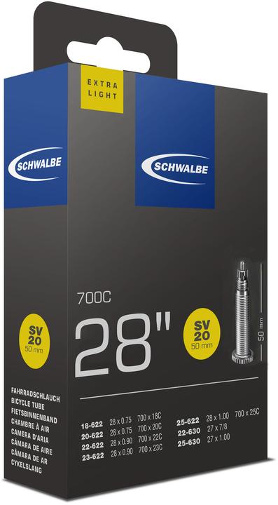Actual product image Schwalbe SV 20 (Presta (SV), 28", 50 mm)