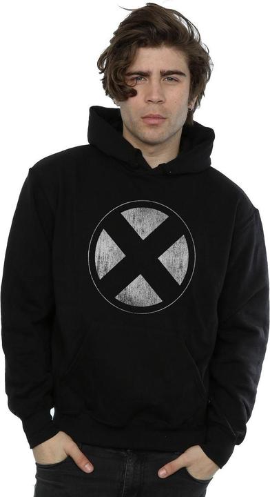 Actual product image Mens X-Men Distressed Emblem Hoodie (M)