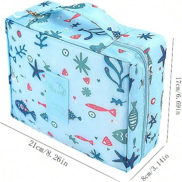 Actual product image Only-Bags.Store Portable carry-on cosmetic bag, large capacity travel storage bag, easy to carry