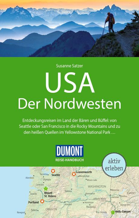 Produktbild Reise-Handbuch Reiseführer USA, Der Nordwesten (Deutsch, Susanne Satzer, 2023)