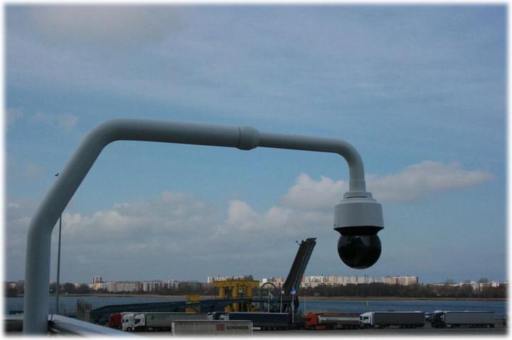 Actual product image Axis Telescopic parapet bracket T91D62 (Mounting kit)