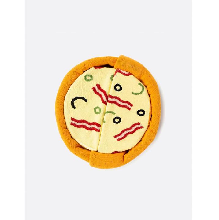 Image du produit Eat My Socks Chaussettes Napoli Pizza Socken, pizza complet (lot de 2, Taille unique)