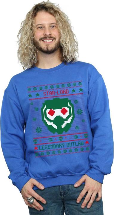 Produktbild Guardians Of The Galaxy Vol. 2 Star Lord Fair Isle Sweatshirt (XL)