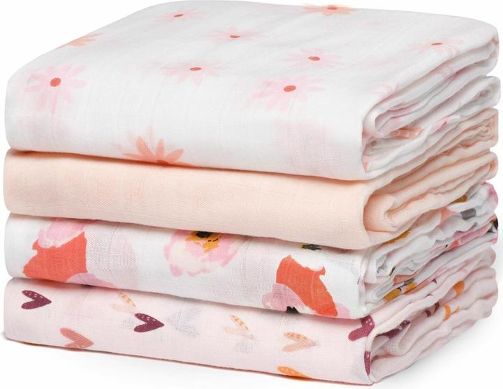 Immagine prodotto Momcozy Coperta in mussola 4 pacchetti (120 cm, 120 cm)