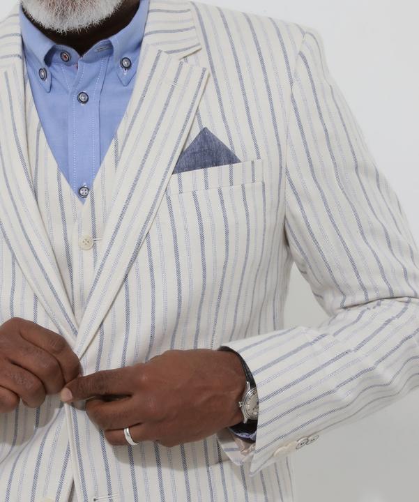 Produktbild Joe Browns Striped Linen Blend Suit Blazer (40)