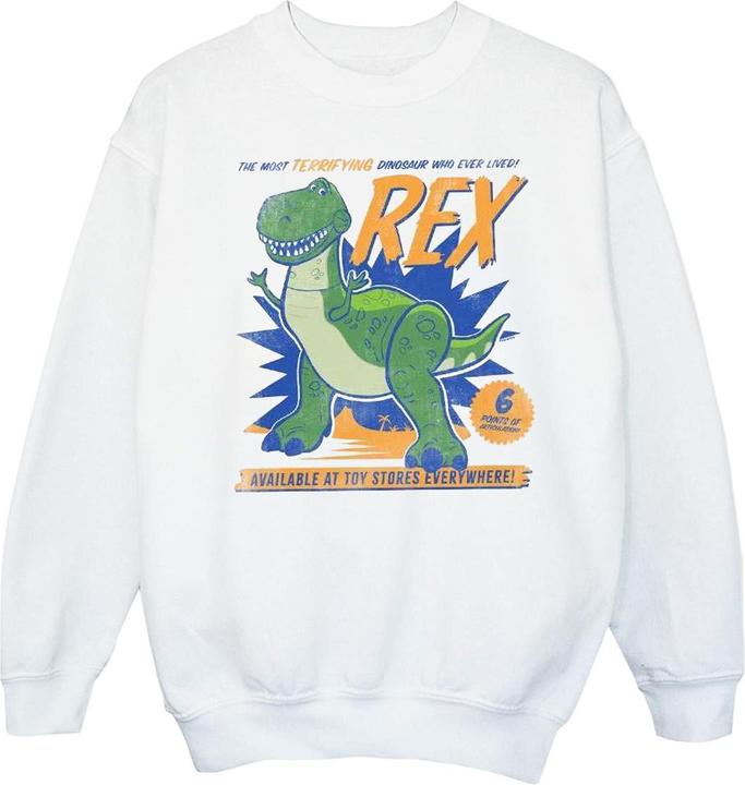 Immagine prodotto Disney Toy Story 4 Rex Terrifying Dinosaur Felpa Ragazze (140, 146)