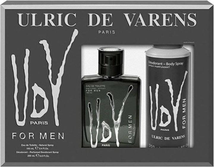 Produktbild Ulric De Varens Schwarze Eau de Toilette Vapo Set (Eau de Toilette, 200 ml)