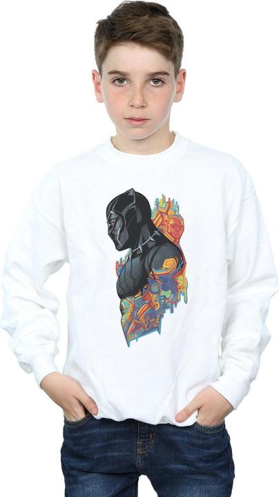 Immagine prodotto Black Panther Profile Felpa Ragazzi (140, 146)