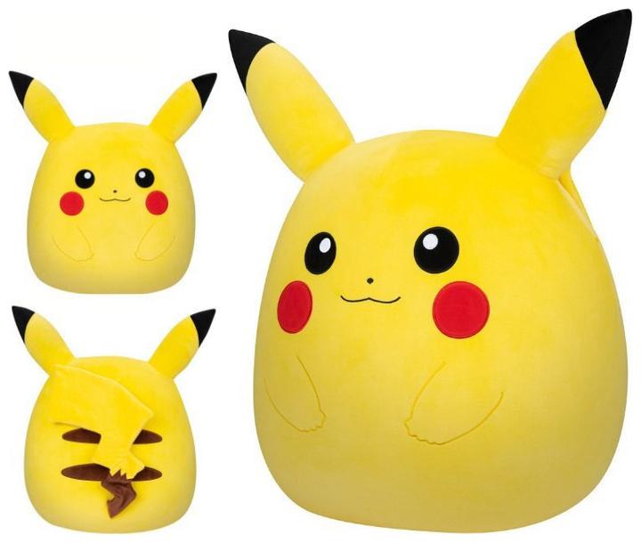 Actual product image Jactalea Pokémon - Squishmallow Vague 1 - Peluche géante Pikachu 50cm (102.87 cm)