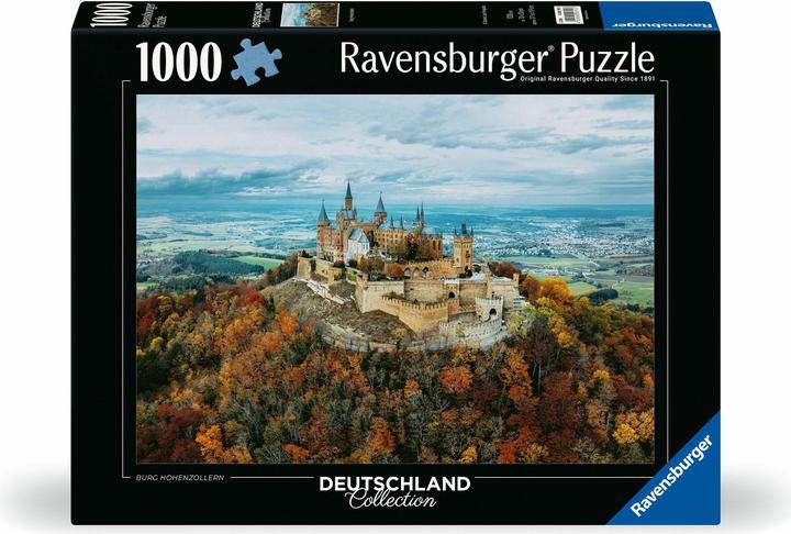 Produktbild Ravensburger Puzzle 12000791 - Burg Hohenzollern - 1000 Teile Puzzle für Erwachsene ab 14 Jah (1000 Teile)