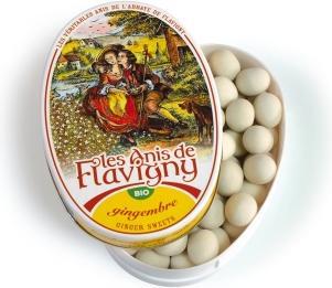 Produktbild Les Anis de Flavigny Bio Ingwer Bonbons Dose (1 Stk., 50 g)