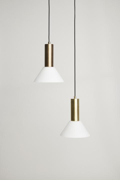 Actual product image Hübsch Contrast Pendant Brass (E27)