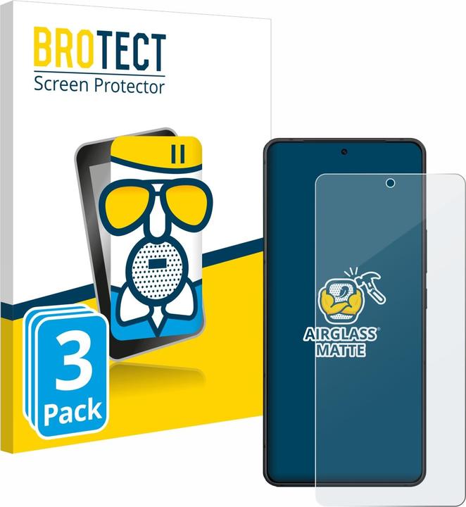 Produktbild BROTECT AirGlass Panzerglasfolie Matt (3 Stück, Asus Zenfone 11 Ultra)