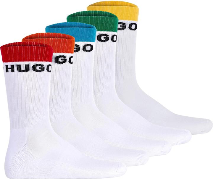 Image du produit HUGO 5p Qs Rainbow Cc (Pack de 5, 40 - 46)