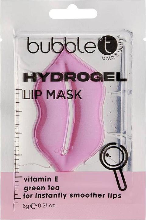 Produktbild Bubble T Hydrogel Lip Patch Hyaluronic Acid & Green Tea (Patches)