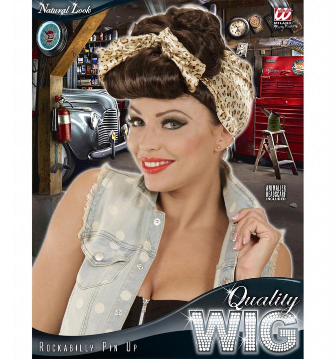 Image du produit Widmann Rockabilly Perücke Pin Up Girl
