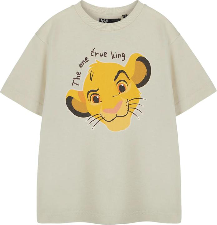 Actual product image The Lion King Childrens/Kids The One True King Short-Sleeved T-Shirt (140)