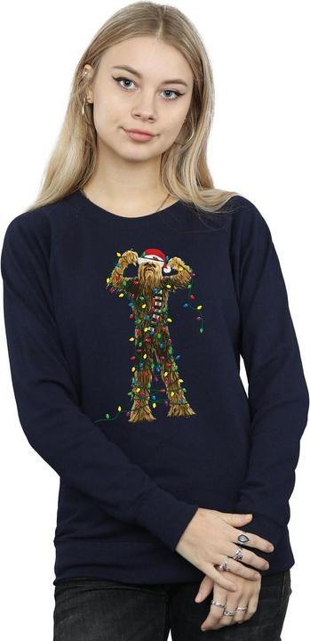 Image du produit Star Wars - Sweat CHEWBACCA CHRISTMAS LIGHTS - Femme (S)