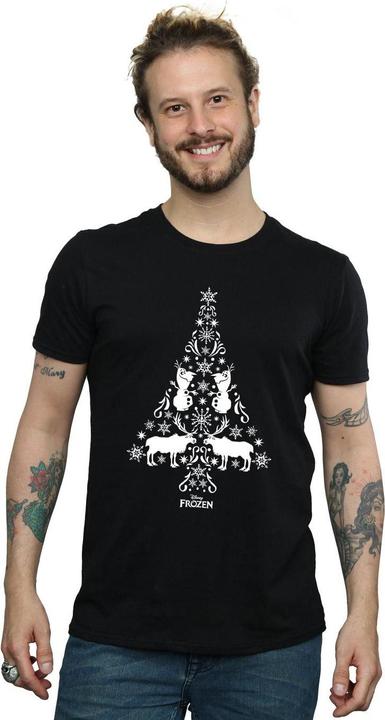 Immagine prodotto Disney Frozen Christmas Tree Maglietta Uomo (XL)