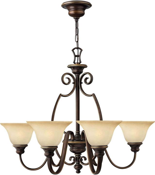 Immagine prodotto Elstead Lighting Lampadario Cello E27 a 6 luci in bronzo antico (80.60 cm)