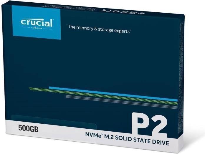 Image du produit Crucial P2 (500 Go, M.2 2280)