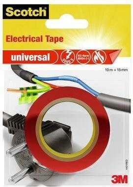 Image du produit 3M Ruban isolantuni rouge (15 mm)