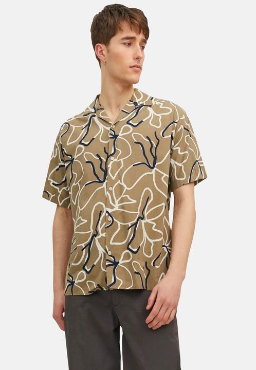 Produktbild Jack & Jones Jprbladrew Print Resort Shirt S/S Ln (L)