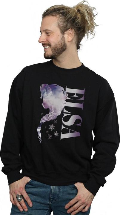 Actual product image Disney Mens Frozen Ice Kingdom Silhouette Sweatshirt (3XL)