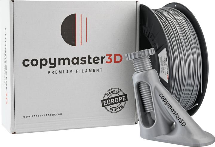 Produktbild Copymaster3D Copymaster PLA 1.75mm 1 kg Silver Star (PLA, 1.75 mm, 1000 g, Silber)