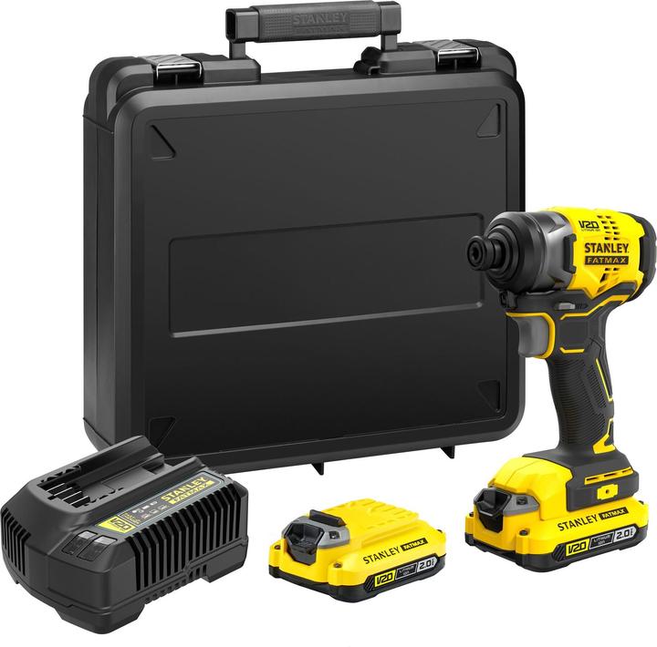 Produktbild Stanley SHOCK DRIVE 18V - V20 170Nm 2x2Ah + BOX SFMCF810D2K (Akkubetrieb)