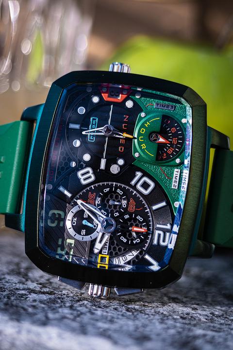 Produktbild Nubeo NB-6084-03 Herrenuhr Odyssey Triple Time-Zone Limited 58mm 5ATM (Chronograph)