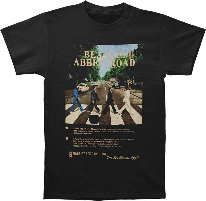 Immagine prodotto 8 Track Maglietta Abbey Road Adulto Unisex (L)