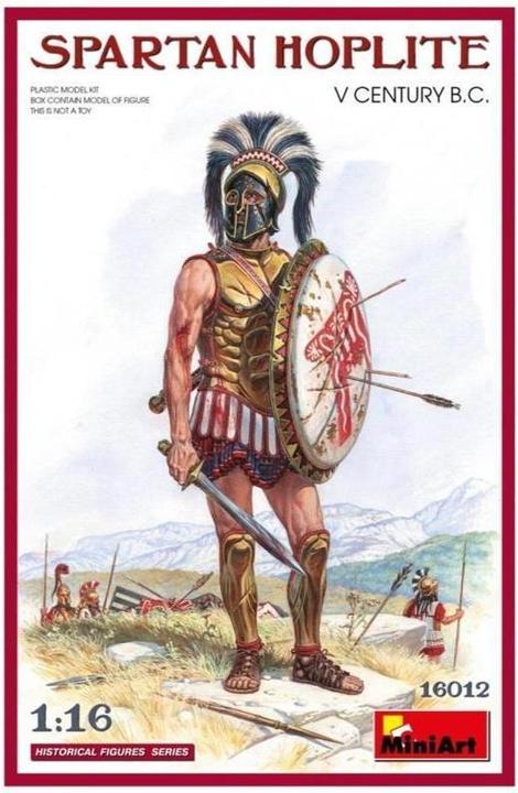 Actual product image Mini art Spartan Hoplite Vth century BC.