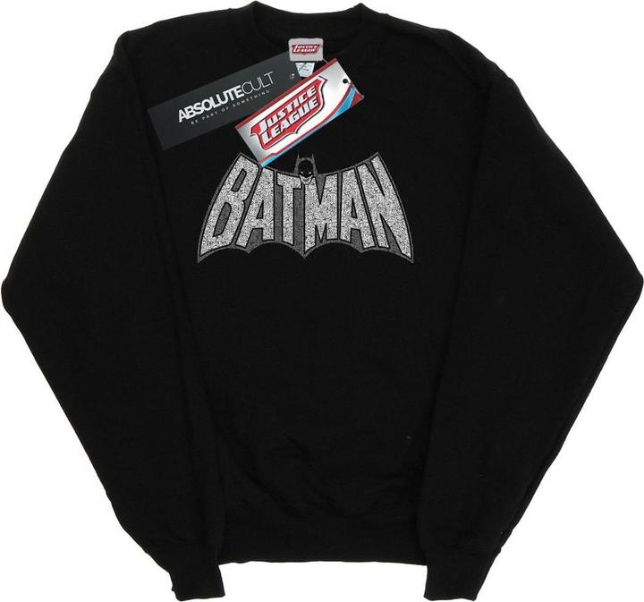Produktbild Batman Retro Crackle Logo Sweatshirt (S)