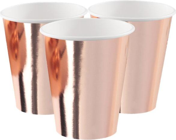 Actual product image Partydeco Mug Rose Gold (6 x)