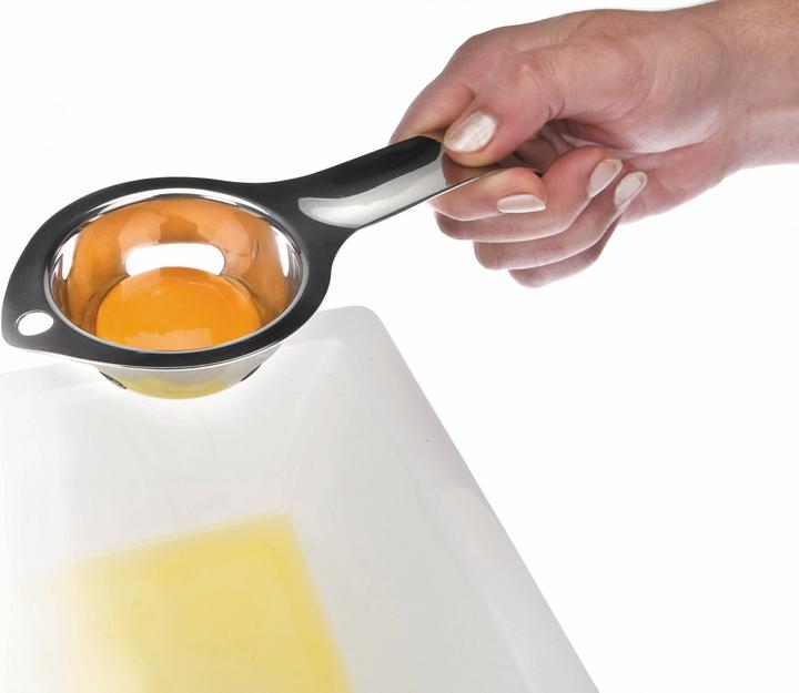 Immagine prodotto Ibili Separatore di uova in acciaio inox da 17 cm Separa albumi e tuorli senza fatica