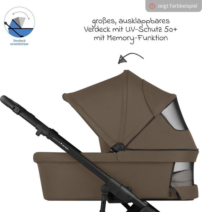Image du produit ABC Design Kombikinderwagen Kombi-Kinderwagen Salsa 5 Air inkl. Babywanne